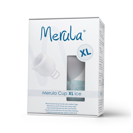 Menstruālā krūze Merula Cup XL Ice (MER012)