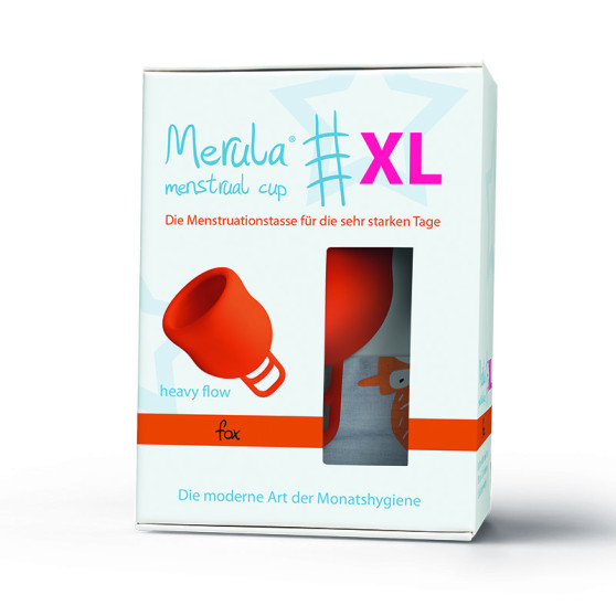 Menstruālā krūze Merula Cup XL Fox (MER014)