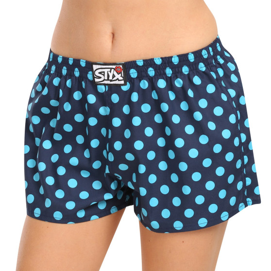 Sieviešu bokserbokseršorti Styx art classic gumijas polka dots (K1651)