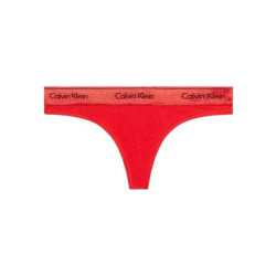 Sieviešu stringi Calvin Klein oversized red (QF7450E-XAT)