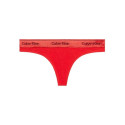 Sieviešu stringi Calvin Klein oversized red (QF7450E-XAT)