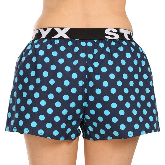 Sieviešu bokserbokseršorti Styx art sporta gumijas polka dots (T1651)