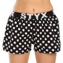 Sieviešu bokserbokseršorti Styx art sporta gumijas polka dots (T1650)