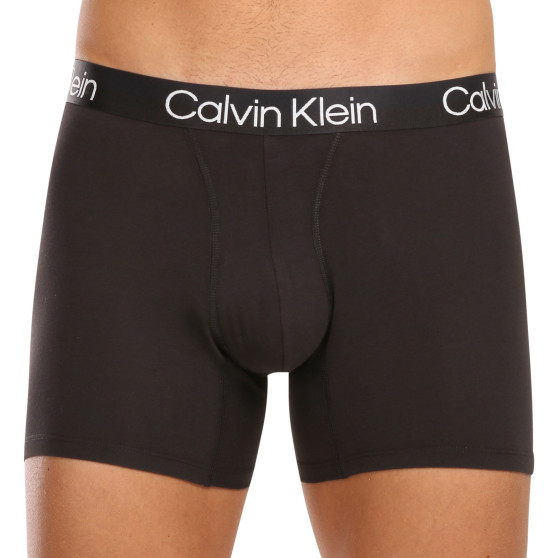 3PACK vīriešu bokseru šorti Calvin Klein melni (NB2971A-7VI)