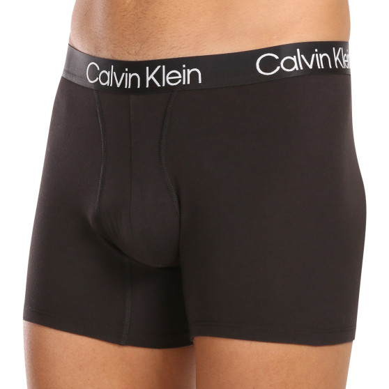 3PACK vīriešu bokseru šorti Calvin Klein melni (NB2971A-7VI)