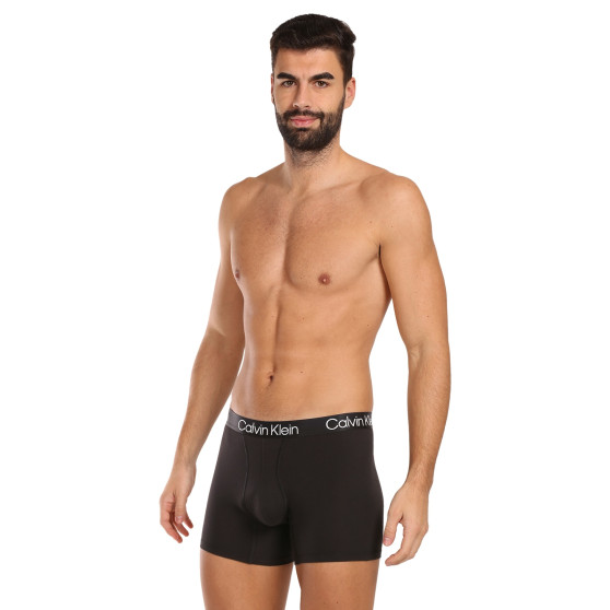 3PACK vīriešu bokseru šorti Calvin Klein melni (NB2971A-7VI)