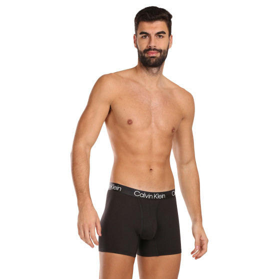 3PACK vīriešu bokseru šorti Calvin Klein melni (NB2971A-7VI)