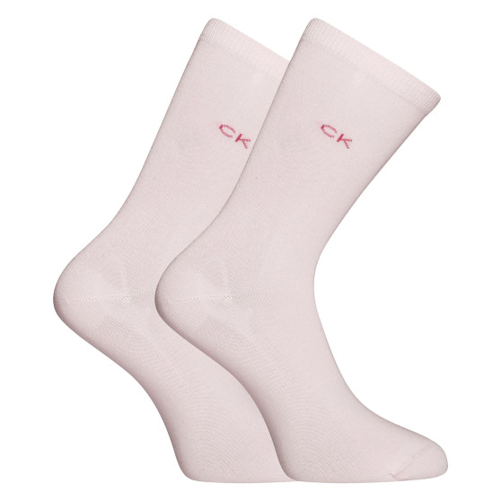 2PACK sieviešu zeķes Calvin Klein augstas daudzkrāsainas (701218769 003)