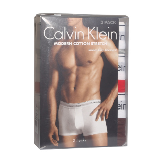 3PACK vīriešu bokseru šorti Calvin Klein daudzkrāsaini (NB2380A-GVZ)