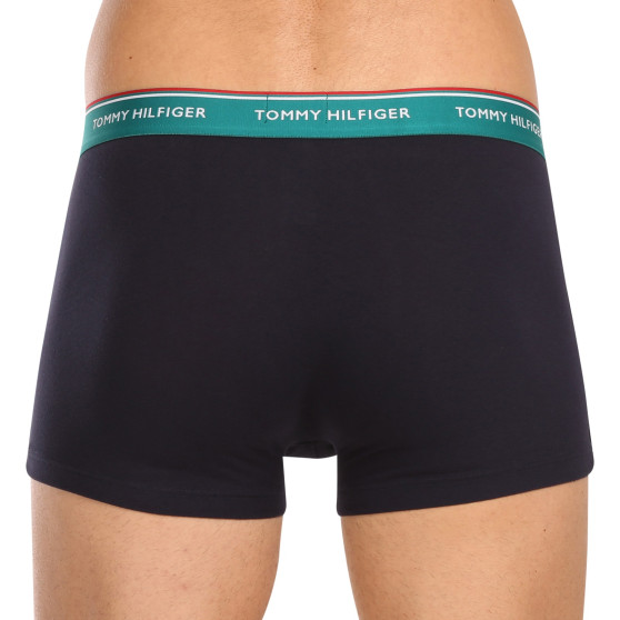 3PACK vīriešu bokseru šorti Tommy Hilfiger tumši zili (UM0UM01642 0UK)