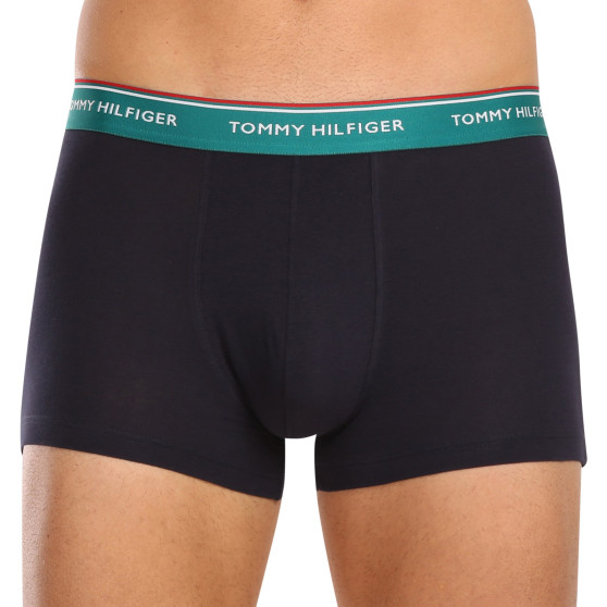 3PACK vīriešu bokseru šorti Tommy Hilfiger tumši zili (UM0UM01642 0UK)