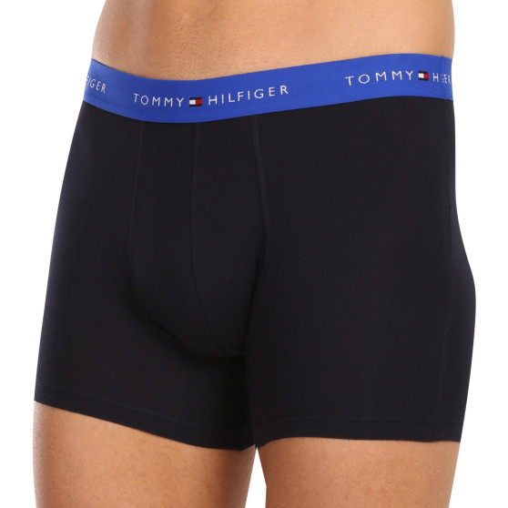 3PACK vīriešu bokseru šorti Tommy Hilfiger tumši zili (UM0UM02765 0RW)