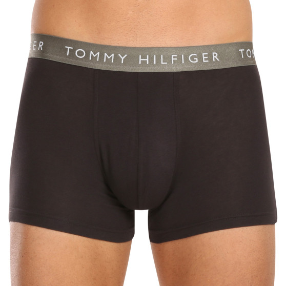 3PACK vīriešu bokseru šorti Tommy Hilfiger melni (UM0UM03028 0UB)