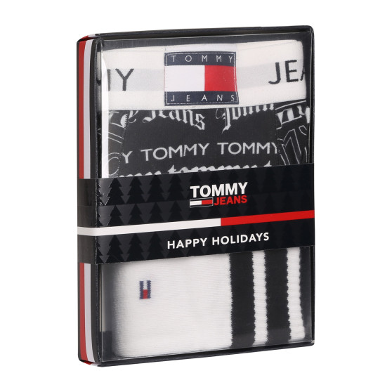 Vīriešu komplekts Tommy Hilfiger bokseršorti un zeķes dāvanu kastītē (UM0UM02966 0SE)