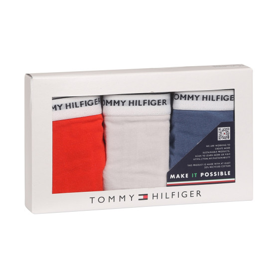 3PACK Sieviešu stringi Tommy Hilfiger daudzkrāsains (UW0UW04894 0V7)