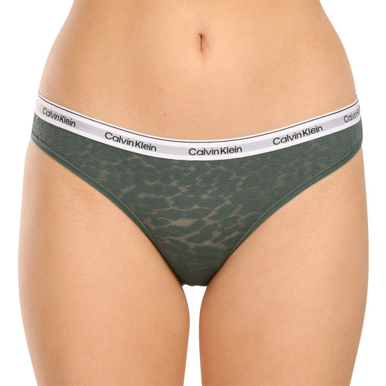 3PACK Sieviešu biksītes Calvin Klein oversized multicolour (QD5080E-GP6)