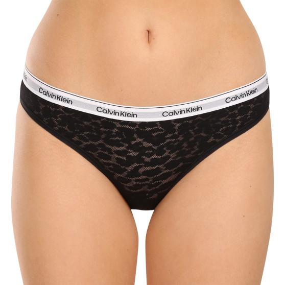 3PACK Sieviešu biksītes Calvin Klein oversized multicolour (QD5080E-GP6)