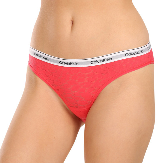 3PACK Sieviešu biksītes Calvin Klein oversized multicolour (QD5080E-GP6)