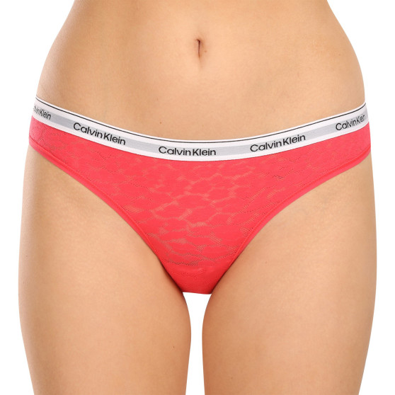 3PACK Sieviešu biksītes Calvin Klein oversized multicolour (QD5080E-GP6)