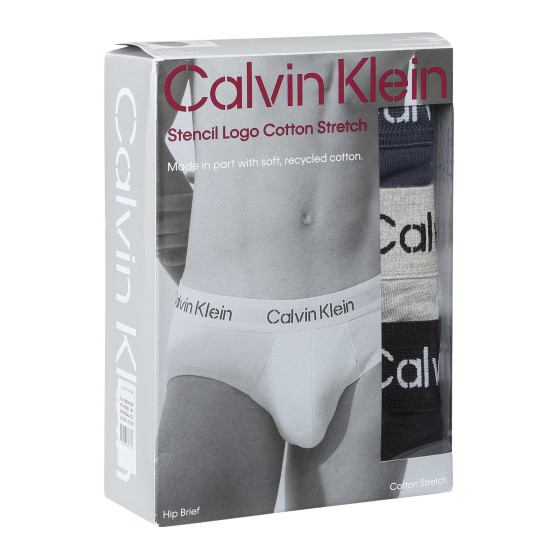 3PACK vīriešu apakšbikses Calvin Klein daudzkrāsains (NB3704A-KDX)