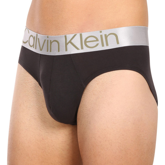 3PACK vīriešu apakšbikses Calvin Klein melnas (NB3129A-GIW)