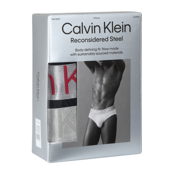 3PACK vīriešu apakšbikses Calvin Klein melnas (NB3129A-GIW)