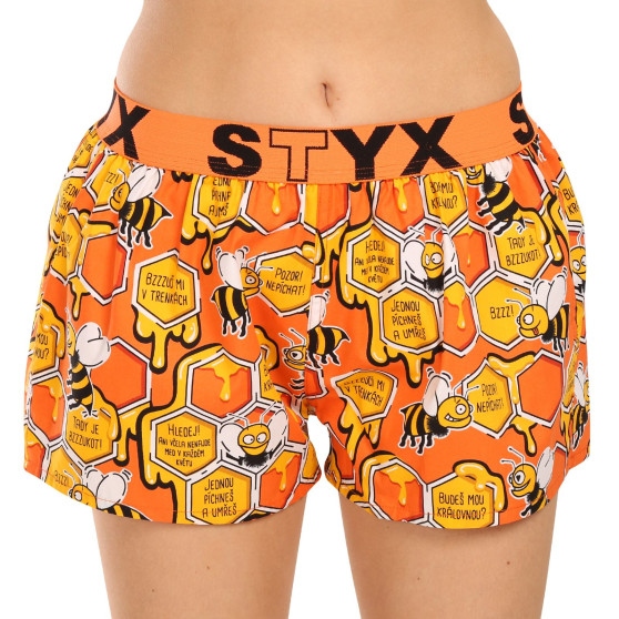 5PACK sieviešu bokserbokseršorti Styx art sports gumijas daudzkrāsaini (5T1367834)