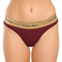 Sieviešu brazīliešu apakšbikses Calvin Klein red (QF7452E-GEX)