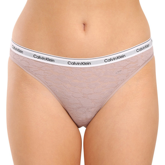 3PACK Sieviešu brazīliešu biksītes Calvin Klein daudzkrāsainas (QD5068E-GP8)