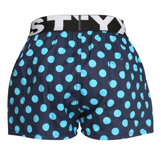 Bērnu bokserbokseršorti Styx art sporta gumijas polka dots (BJ1651)