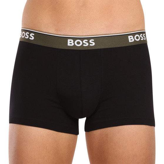 3PACK vīriešu bokseru šorti BOSS melni (50508985 977)