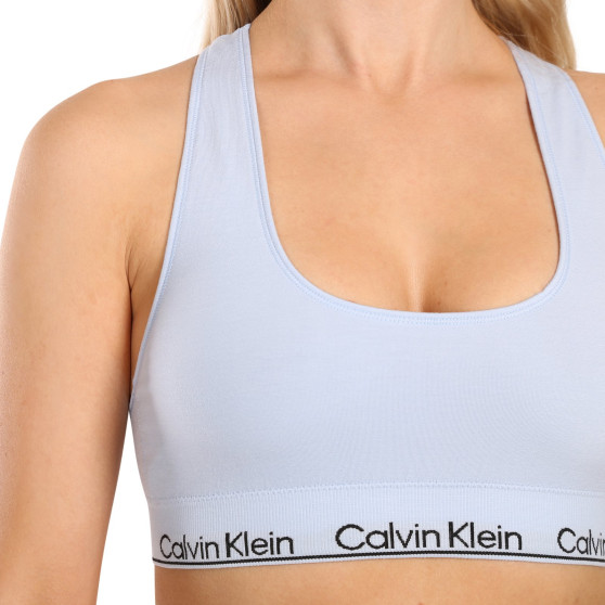 Sieviešu krūšturis Calvin Klein oversized blue (QF7317E-CJP)