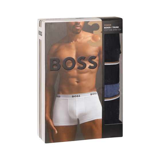 3PACK vīriešu bokseru šorti BOSS daudzkrāsaini (50508985 987)