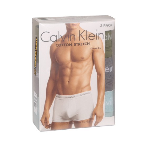 3PACK vīriešu bokseru šorti Calvin Klein daudzkrāsaini (U2664G-H5M)