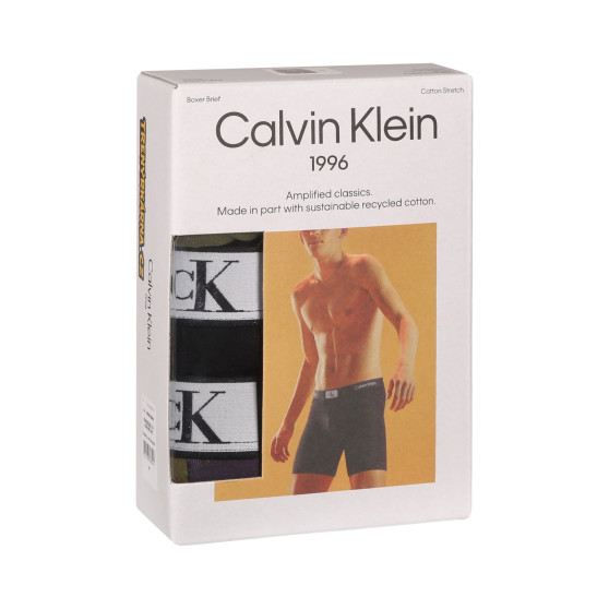 3PACK vīriešu bokseru šorti Calvin Klein daudzkrāsaini (NB3529E-I14)