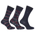 3PACK vīriešu zeķes Tommy Hilfiger daudzkrāsainas (701224445 001)