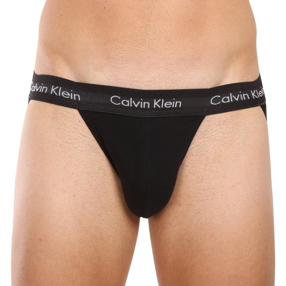 3PACK vīriešu treniņbikses Calvin Klein black (NB3363A-H4X)