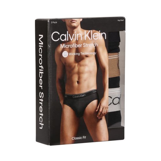 3PACK vīriešu apakšbikses Calvin Klein melnas (NB2568A-GF0)