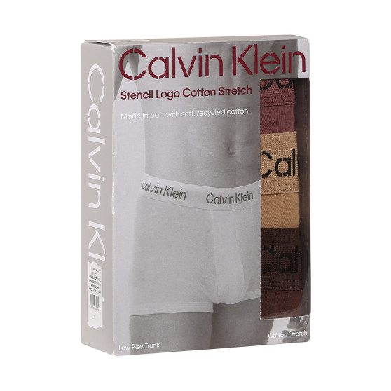 3PACK vīriešu bokseru šorti Calvin Klein daudzkrāsaini (NB3705A-GN1)