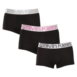 3PACK vīriešu bokseru šorti Calvin Klein melni (NB3074A-MHQ)