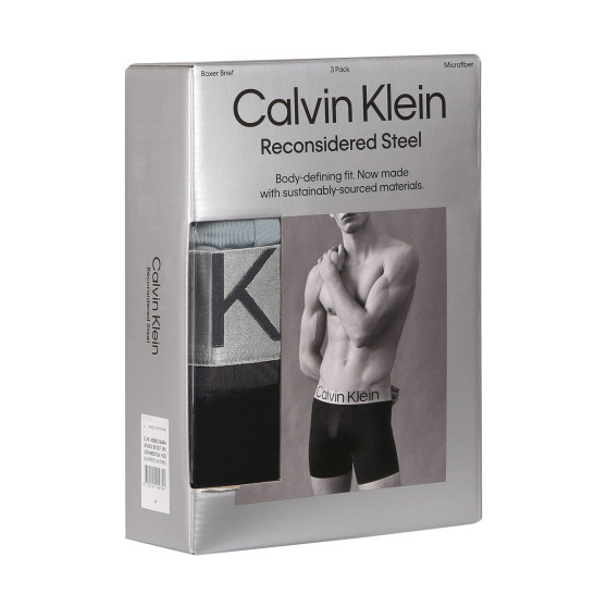 3PACK vīriešu bokseru šorti Calvin Klein daudzkrāsaini (NB3075A-N2D)