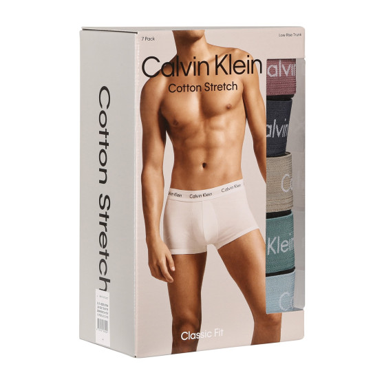 7PACK vīriešu bokseru šorti Calvin Klein melni (NB3887A-MEW)