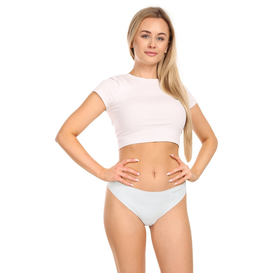 3PACK Sieviešu stringi Calvin Klein daudzkrāsains (QD5219E-NOY)