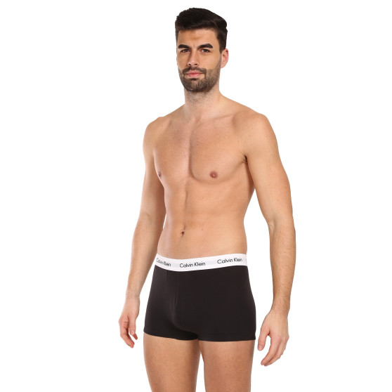 3PACK vīriešu bokseru šorti Calvin Klein melni (U2664G-001)