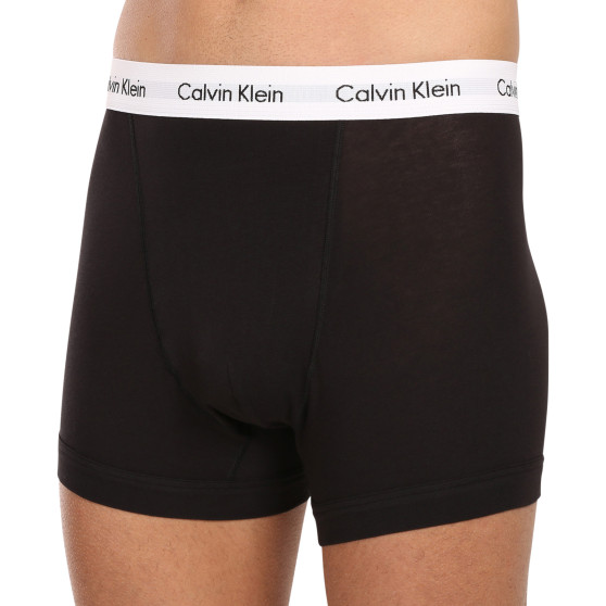 3PACK vīriešu bokseru šorti Calvin Klein melni (U2662G-001)