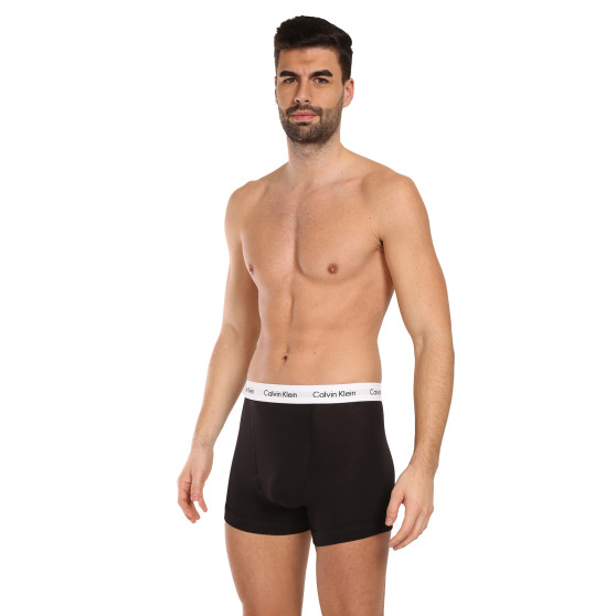 3PACK vīriešu bokseru šorti Calvin Klein melni (U2662G-001)