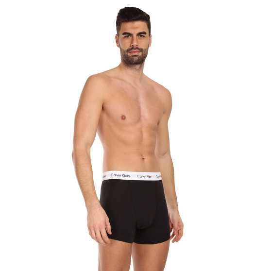 3PACK vīriešu bokseru šorti Calvin Klein melni (U2662G-001)