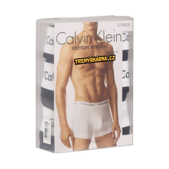 3PACK vīriešu bokseru šorti Calvin Klein melni (U2662G-001)