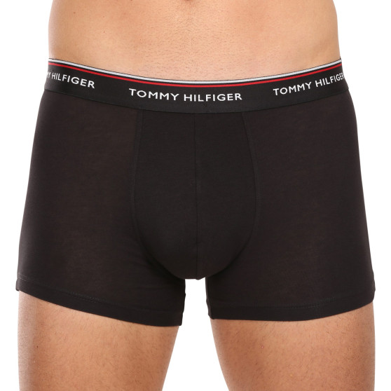 3PACK vīriešu bokseru šorti Tommy Hilfiger melni (1U87903842 990)