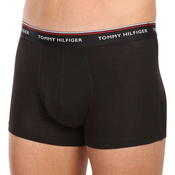 3PACK vīriešu bokseru šorti Tommy Hilfiger melni (1U87903842 990)